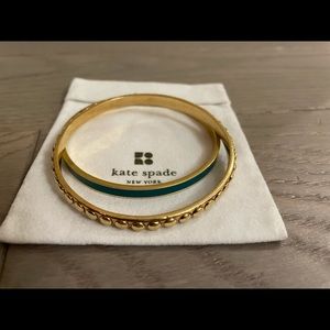 Kate Spade Idiom Bangles both